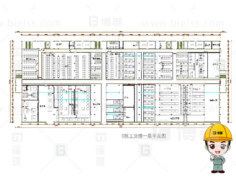 新工廠規劃，工業園區規劃，車間布局規劃，生產線體設計，數字化工廠，目視化設計，上海博革，博革咨詢